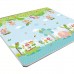 YingZhiLi Baby Power Silk Playmat Fabric Crawl Mat - 2 x 1.8 M